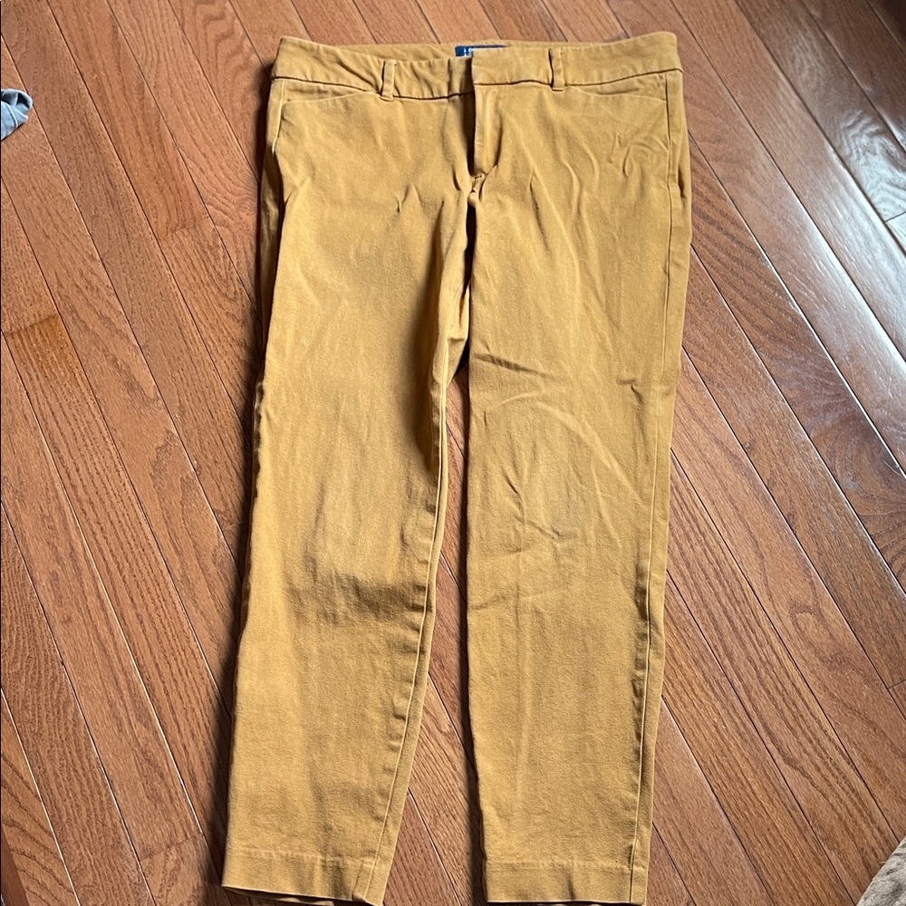 Old Navy Women's Yellow Chinos